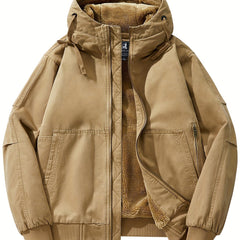 Men’s Vintage-Style Hooded Jacket by Snagg A Jacket