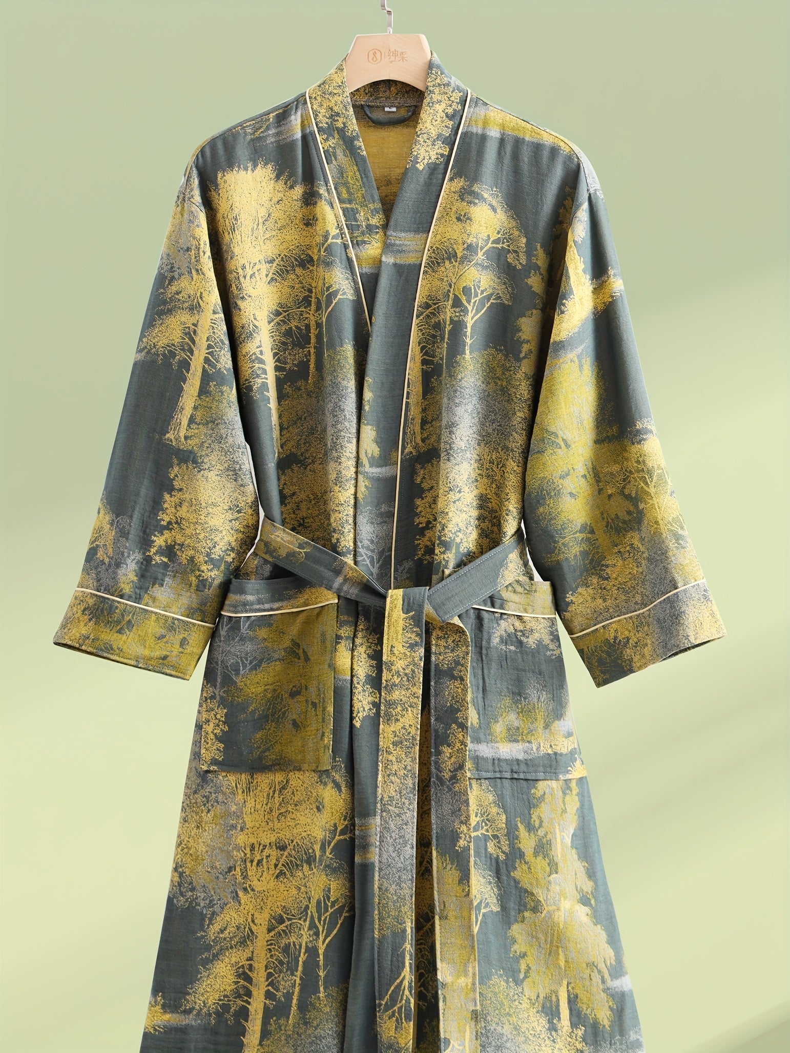 Men’s & Women’s Cotton Double Gauze Bathrobe by Snagg A Pajama