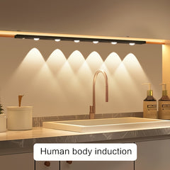 4pcs LED Motion Sensor Cabinet Lights - 50 Cm by Snagg A Wall Light