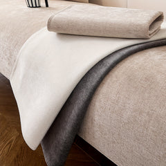 2pcs Yanmo Chenille L-Shaped Sofa Cover by Snagg A Sofa Cover