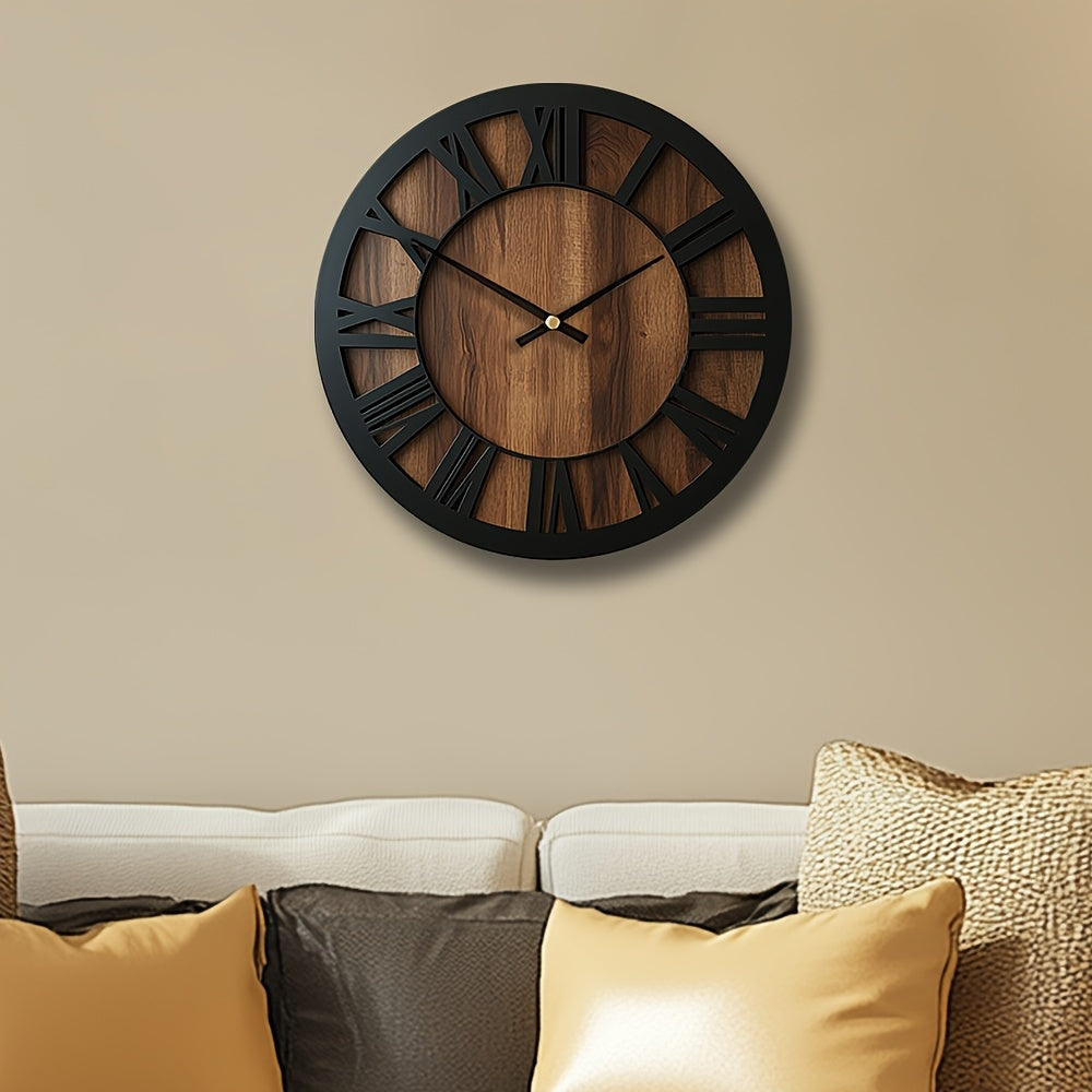 Vintage Wooden Wall Clock by Snagg A Clock