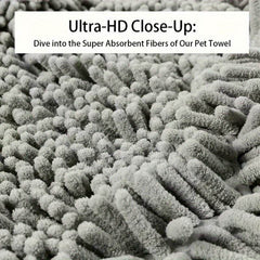 4 Pcs Absorbent Pet Bath Towel - SnaggIt