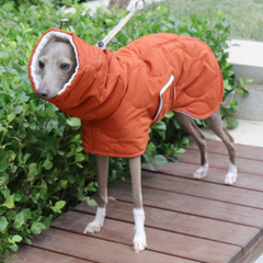 Winter Quilted Turtle Neck Dog Coat