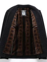 Elson OBM Winter Chenille Fleece-Lined Jacket by Snagg A Jacket