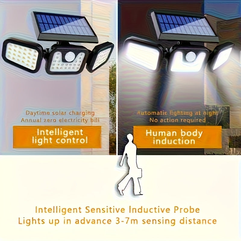 4pcs Solar LED Outdoor Lamps by Snagg An Outdoor Light