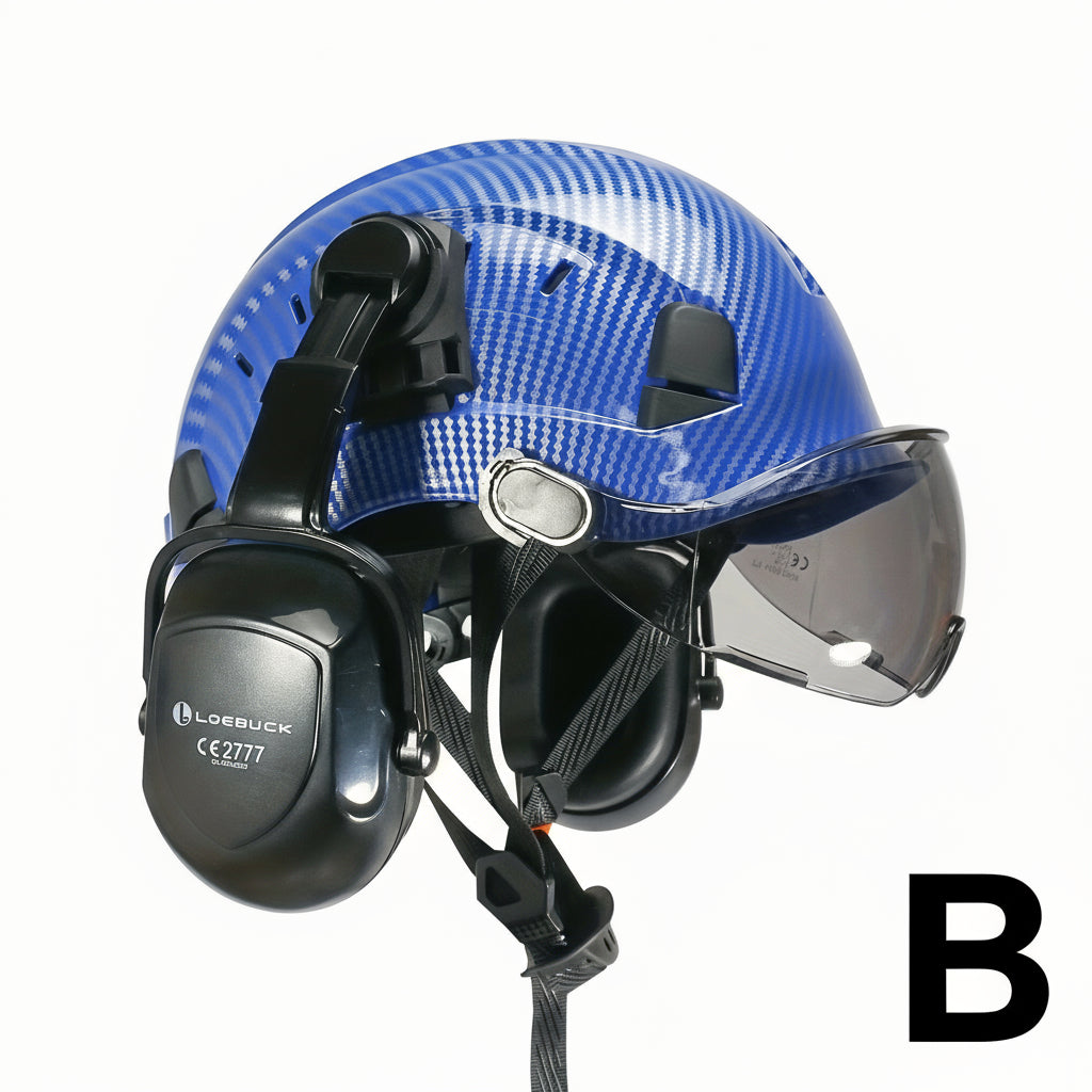 Carbon Fiber Pattern Safety Helmet by Snagg A Safety Helmet