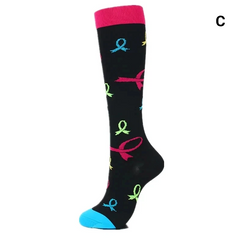 Unisex Compression Socks 20–30 mmHg Graduated Support for Nurses, Runners & Travel