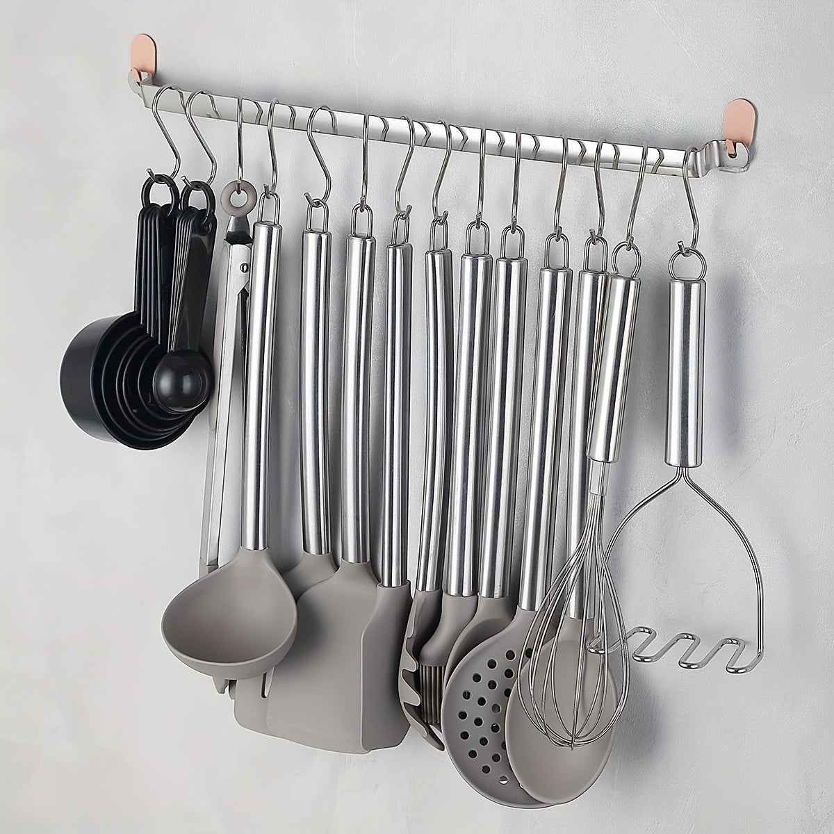 39pcs Stainless Steel & Silicone Cookware Set by Snagg A Utensil