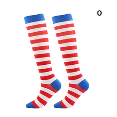 Stylish Compression Socks Elastic Support for Varicose Veins & Swelling Relief