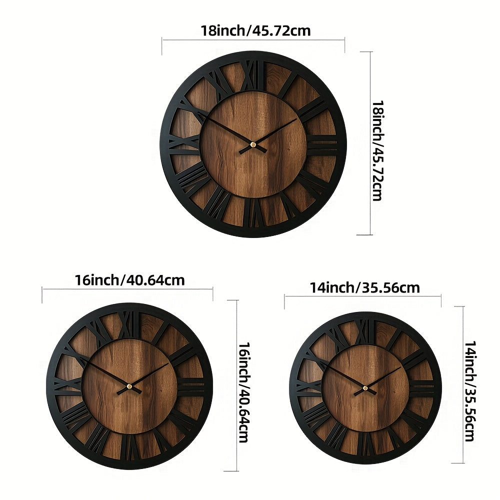 Vintage Wooden Wall Clock by Snagg A Clock