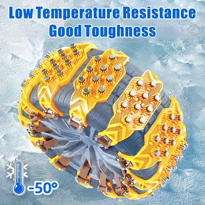 4pcs Universal Car Snow Chains by Snagg A Snow Chains