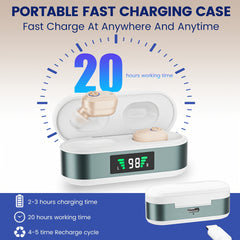 Rechargeable Wireless Earbuds with Noise Reduction by Snagg An EarBud