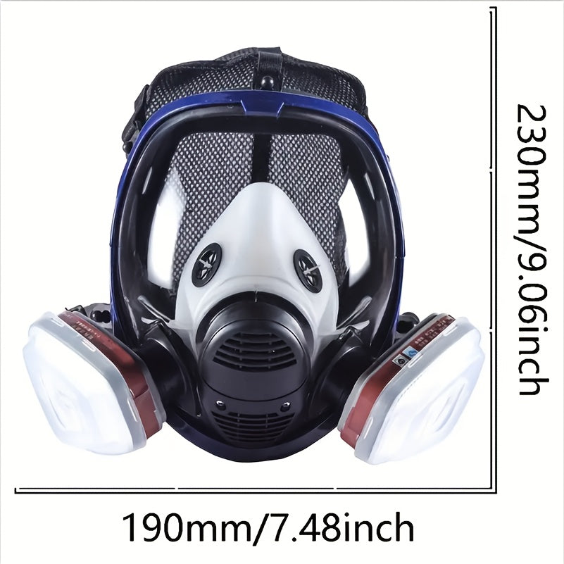Silicone Full Face Respirator Mask by Snagg A Face Mask