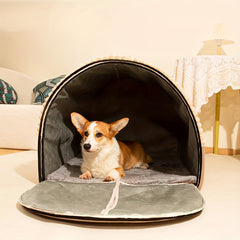 Soft Sanctuary Enclosed Dog & Cat Bed by Snagg A Cave