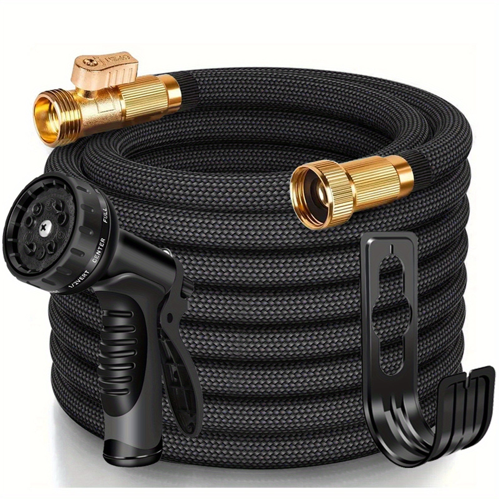 Heavy Duty Expandable Soft Rubber Garden Hose by Snagg A Garden Hose