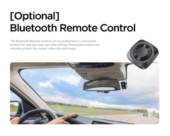 Ultra Compact 2K Quad HD Dash Cam | Sony STARVIS 2 Night Vision & Smart Voice Control