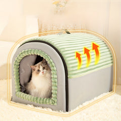 Soft Sanctuary Enclosed Dog & Cat Bed by Snagg A Cave