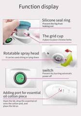 Ozone Facial Steamer – Warm Mist Deep Cleansing & Hydration Device