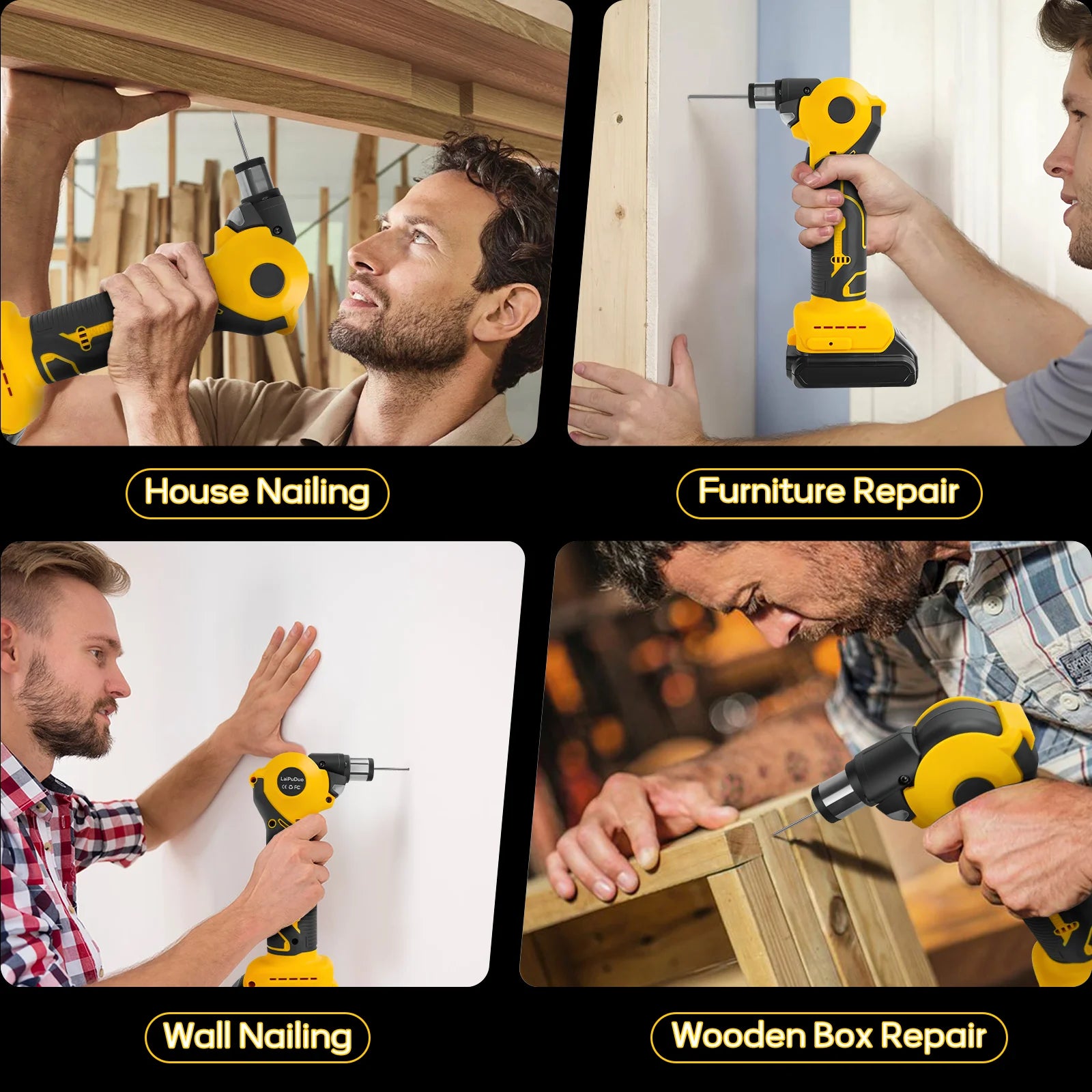 Cordless Palm Nailer & Auto Hammer by Snagg A Palm Nailer