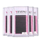 Professional Individual Eyelash Extensions – Classic Soft Matte Black Series