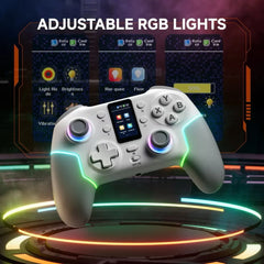 7052P Wireless Gaming Controller - Intelligent Screen & Hall Effect Precision