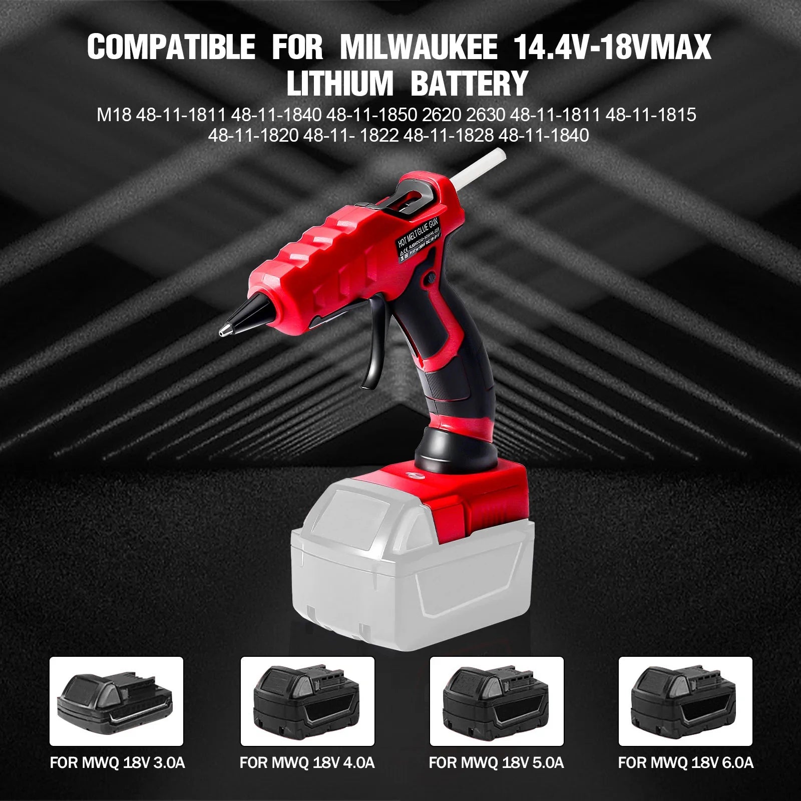 50W Cordless Hot Melt Glue Gun by Snagg A Glue Gun