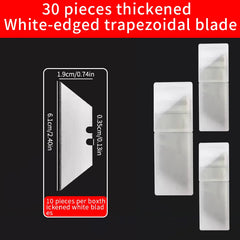 Heavy-Duty Utility Knife Blades (10/30/50 Pack) by Snagg A Blade
