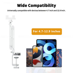 Rotating Tablet Clip Holder For Tablets by Snagg A Tablet Holder