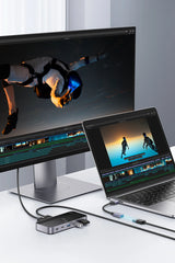 USB 3.0 KVM Switch 2 PC Sharing Hub for Keyboard, Mouse, Printer & Up to 4 USB Devices by Snagg A USB Switch