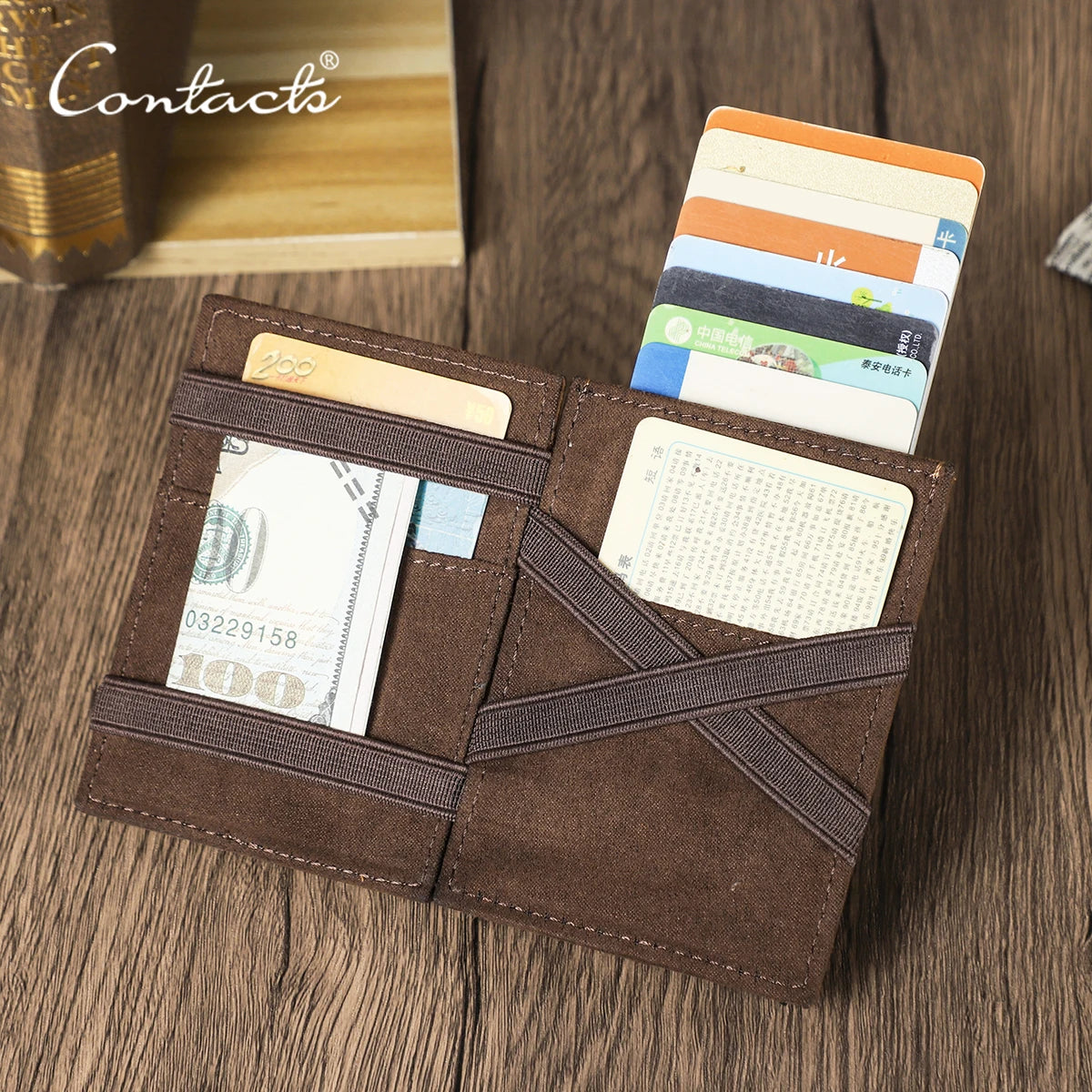 Genuine Leather Magic Wallet by Snagg It Wallet