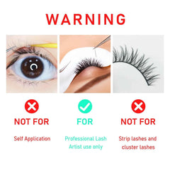 Professional 0.5-Second Fast-Drying Lash Adhesive – 7 Week Extreme Retention Formula