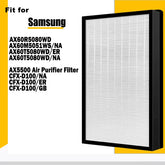 Premium 2 in 1 HEPA & Activated Carbon Filter | Compatible with Samsung AX60 Series