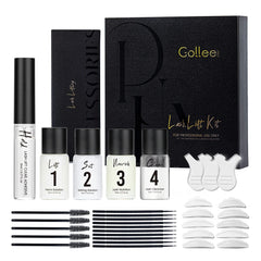 Professional Semi Permanent Lash & Brow Lifting Kit – 4 to 6 Week Waterproof Tint & Curl System