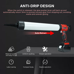 Cordless Caulking Gun 20oz / 600ml by Snagg A Caulking Gun