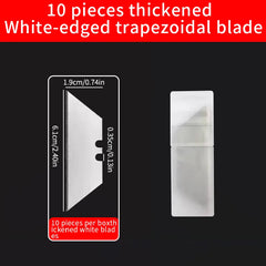 Heavy-Duty Utility Knife Blades (10/30/50 Pack) by Snagg A Blade