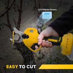 30mm Cordless Electric Pruning Shears – 600W - SnaggIt