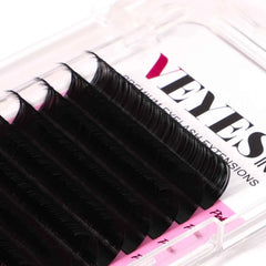 Professional Individual Eyelash Extensions – Classic Soft Matte Black Series