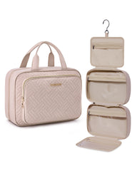 2-Piece Multifunction Makeup & Cosmetic Bag Set – Large Capacity Portable Travel Organiser for Women