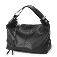 100% Genuine Leather Large Hobo Tote Bag – Women's Top Handle Shoulder Bag & Underarm Purse (0.74kg)