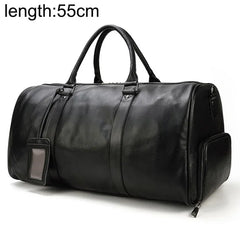 Genuine Leather Travel Duffel by Snagg It Bags