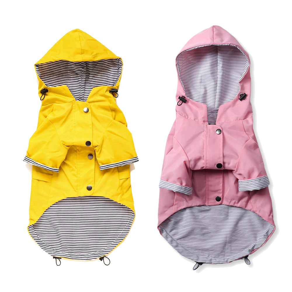 Waterproof Dog Raincoat with Hood by Snagg A Raincoat