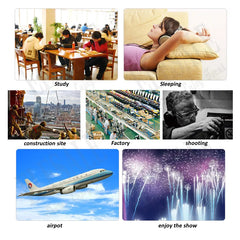 Noise Reduction Adjustable Headphone SNR-35dB by Snagg An Earmuff