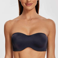 Multiway Strapless Bra | Underwire Seamless Minimizer Unlined for Bigger Busts