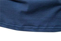 Cotton-Lycra V-Neck Tee | High-Elasticity Summer Essential