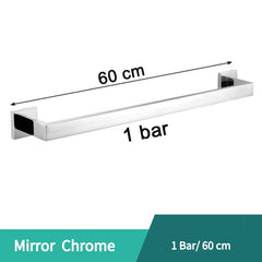 Stainless Steel Towel Rack – Single & Double Bar by Snagg A Rack