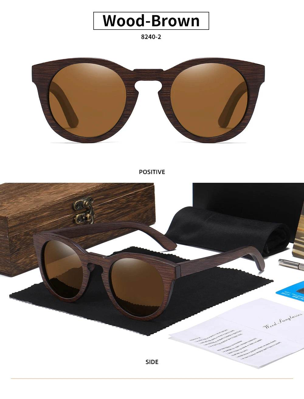 Bamboo Polarized Sunglasses - SnaggIt