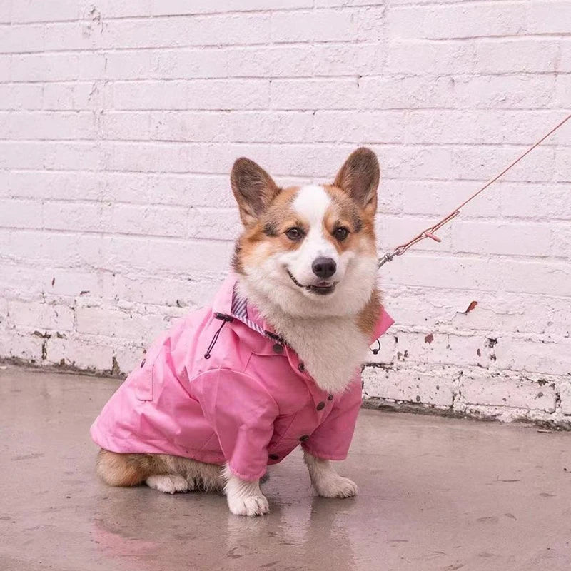 Waterproof Dog Raincoat with Hood by Snagg A Raincoat
