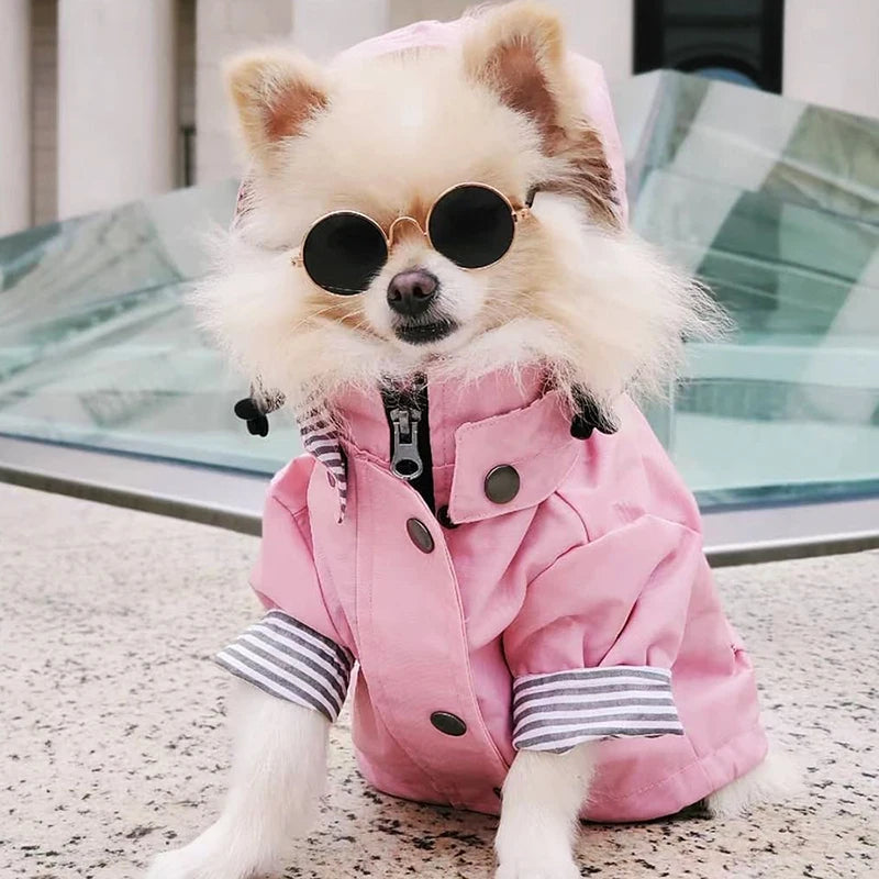 Waterproof Dog Raincoat with Hood by Snagg A Raincoat
