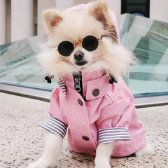 Waterproof Dog Raincoat with Hood by Snagg A Raincoat