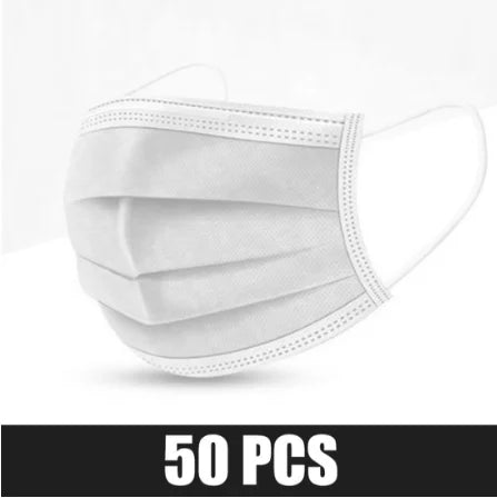50-200pcs Disposable Mask Earloop by Snagg A Face Mask